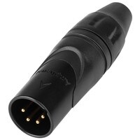 Main product image for Amphenol AX4MB-AU 4 Pin XLR XLR Cable Connec 092-3608